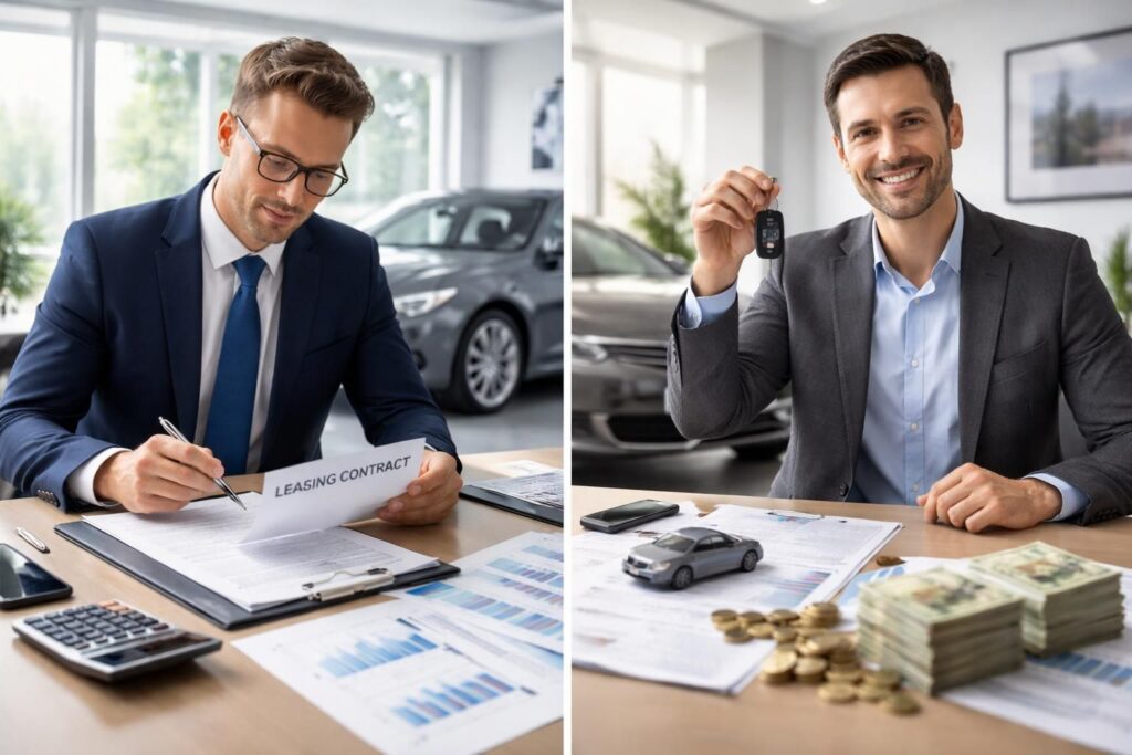 découvrez comment comparer efficacement le leasing et l'achat comptant pour un véhicule d'entreprise afin de choisir la meilleure option selon vos besoins financiers et professionnels.