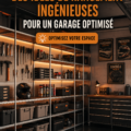 Idées de rangement de garage avec rayonnages et accessoires pratiques
