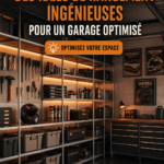 Idées de rangement de garage avec rayonnages et accessoires pratiques