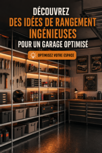 Idées de rangement de garage avec rayonnages et accessoires pratiques