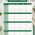 Modèles gratuits de journaux alimentaires à imprimer pour un suivi nutritionnel efficace.