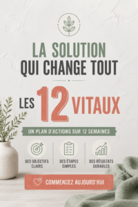 Plan de repas hebdomadaire coloré sur une table avec des légumes frais