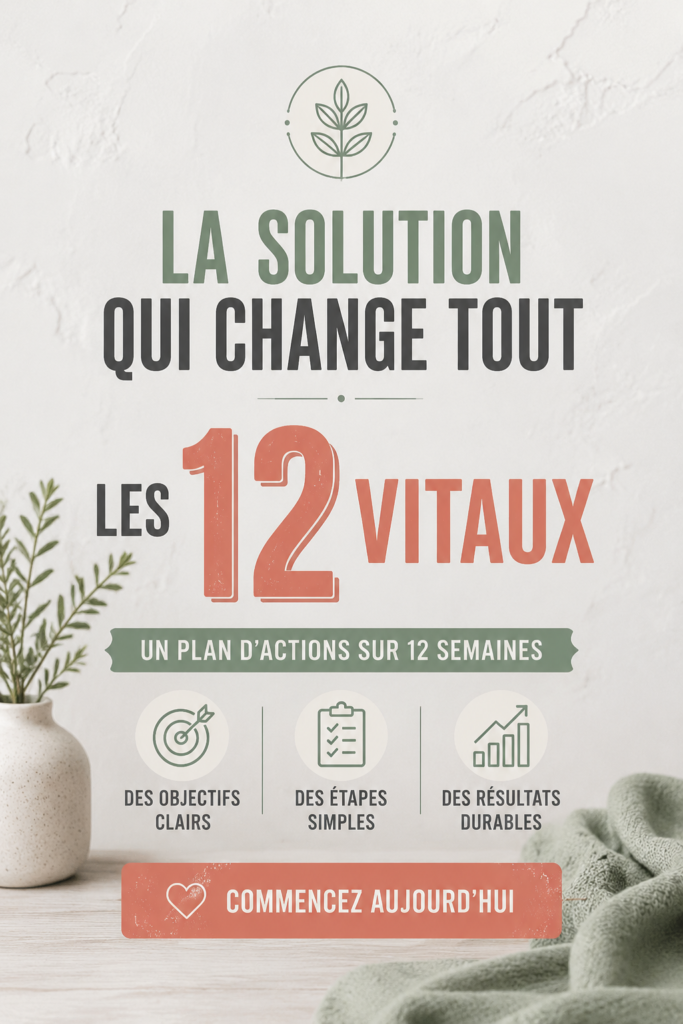Plan de repas hebdomadaire coloré sur une table avec des légumes frais
