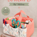 Un sac de rangement couture By' Mélou aux couleurs tendance, pratique pour organiser ses fournitures à coudre