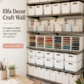 Système de rangement Elfa installé dans une maison moderne, illustrant son efficacité et son design.