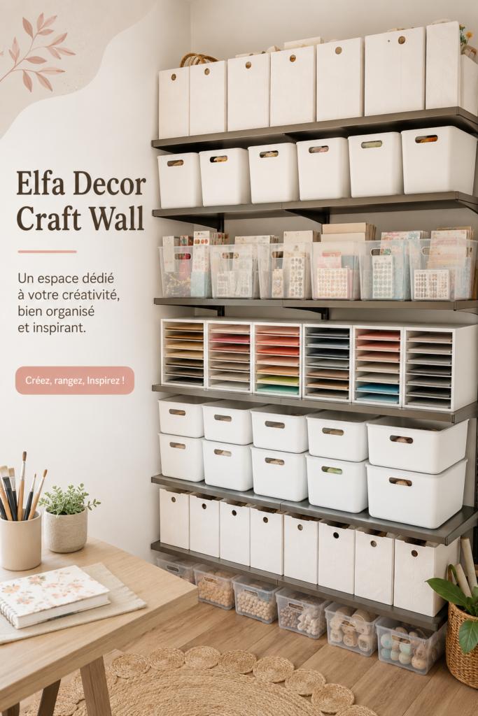 Système de rangement Elfa installé dans une maison moderne, illustrant son efficacité et son design.