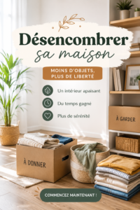 Un intérieur minimaliste et désencombré avec des meubles clairs et un éclairage naturel.