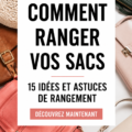 Rangement esthétique et pratique pour sacs à main dans une armoire moderne