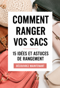 Rangement esthétique et pratique pour sacs à main dans une armoire moderne