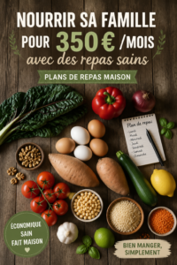 Une table remplie de plats variés et sains pour une famille