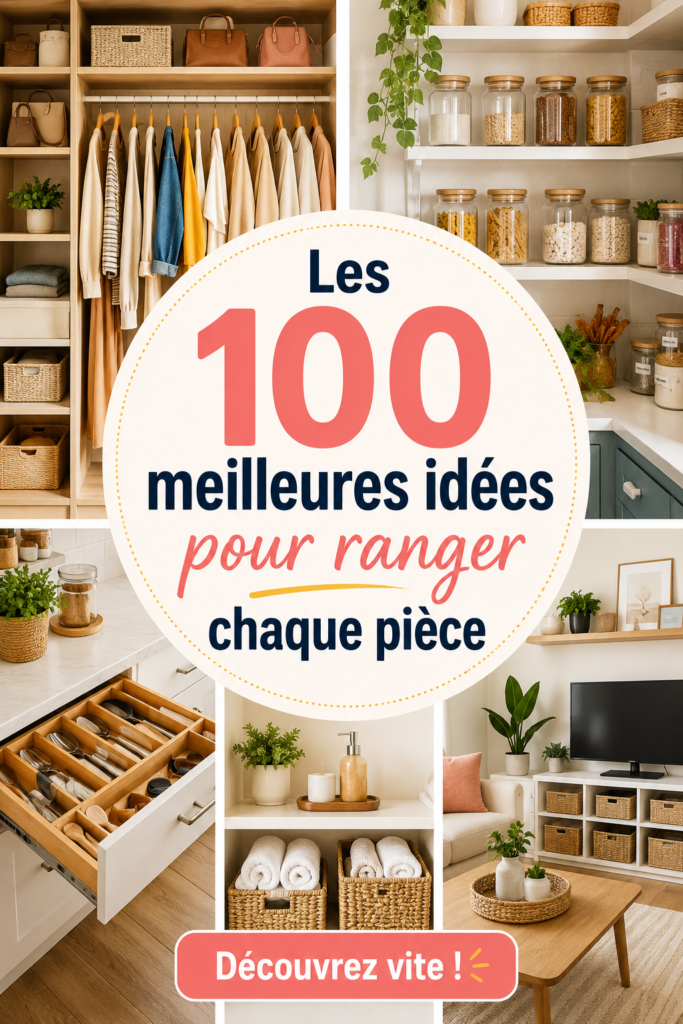 Un intérieur bien rangé avec des accessoires pratiques