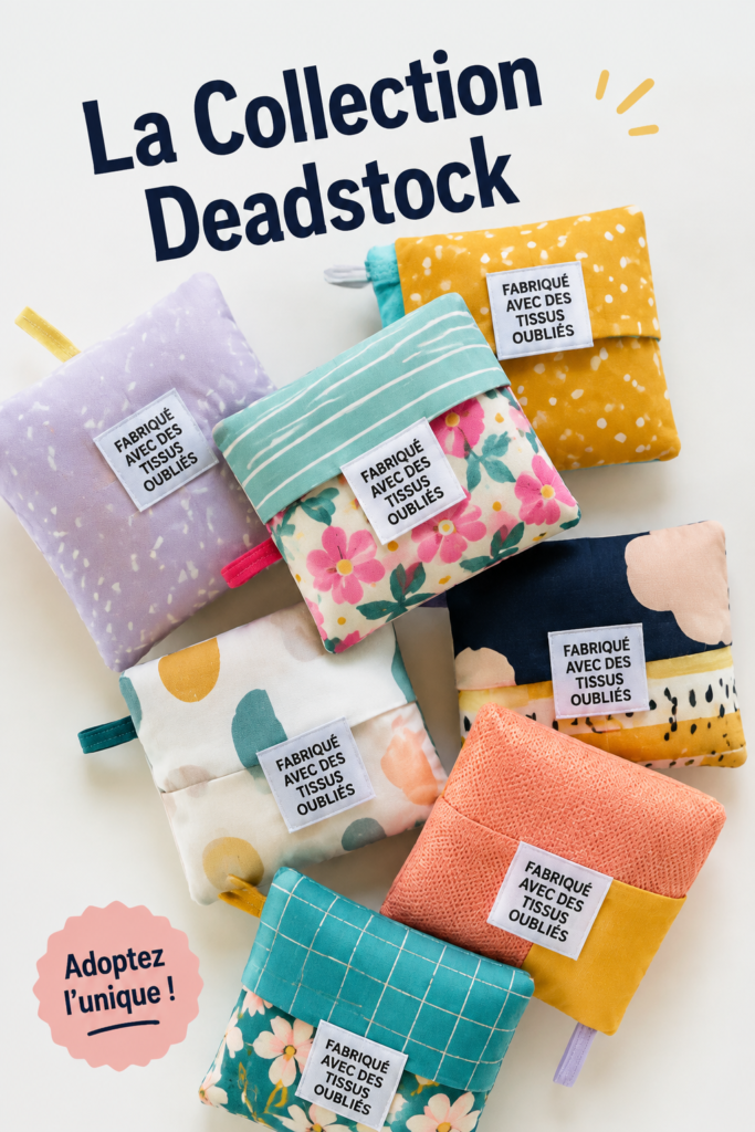 Un aperçu d'accessoires de rangement de la collection Deadstock dans une maison bien organisée.
