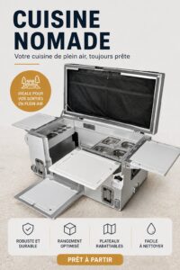 Rangement esthétique et pratique pour vos aventures en plein air