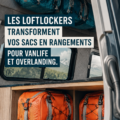 Des sacs de voyage transformés en rangements pratiques pour vanlife