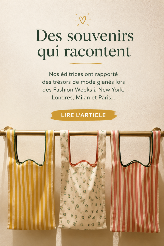 Une variété d'accessoires mode inspirés des grandes capitales