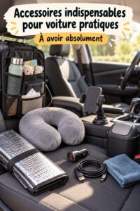 Accessoires pratiques et gadgets pour voiture pour un rangement optimisé