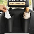 Image d'une litière de voiture propre et stylée dans un véhicule.