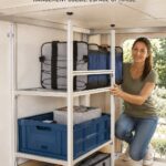 Un garage bien organisé avec le système Standard 98655-907 en action.