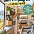 Camping-car bien organisé avec plusieurs rangements pratiques