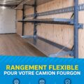 Rangement flexible pour camionnette, organisé et pratique