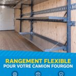 Rangement flexible pour camionnette, organisé et pratique