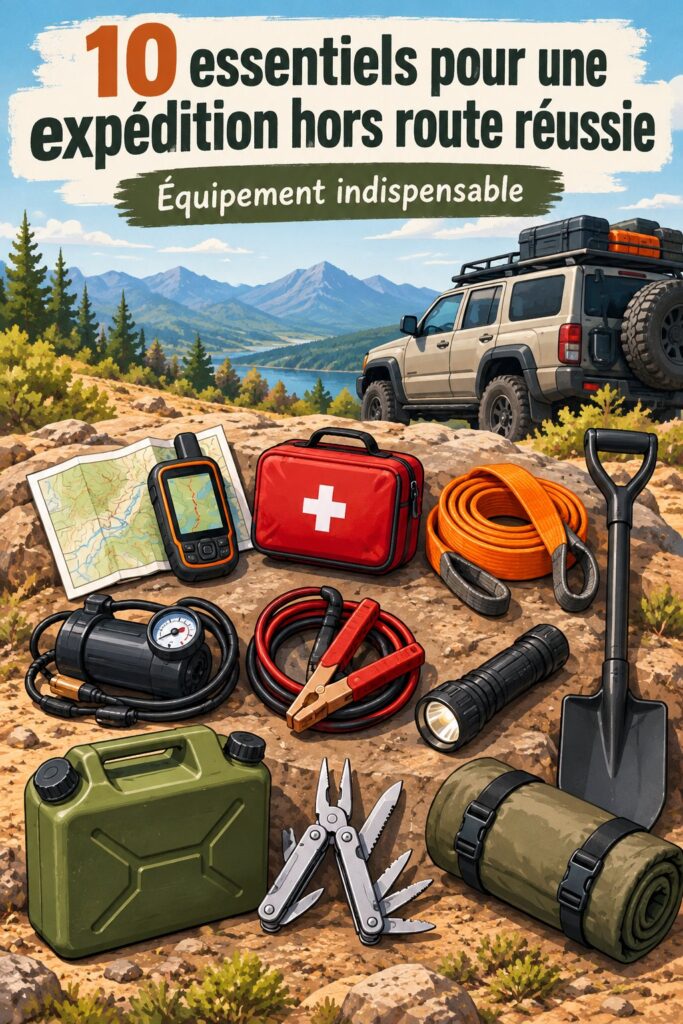 Femme préparant son véhicule pour un road trip avec des accessoires de rangement. Accessoires de voyage pratiques pour une sortie en nature.