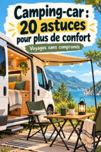 Un camping-car aménagé avec goût pour un confort optimal durant les voyages