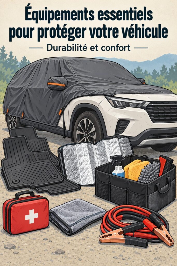 Accessoires de sécurité et de rangement pour véhicule