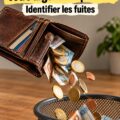Femme regardant un bilan financier et réfléchissant aux dépenses mensuelles