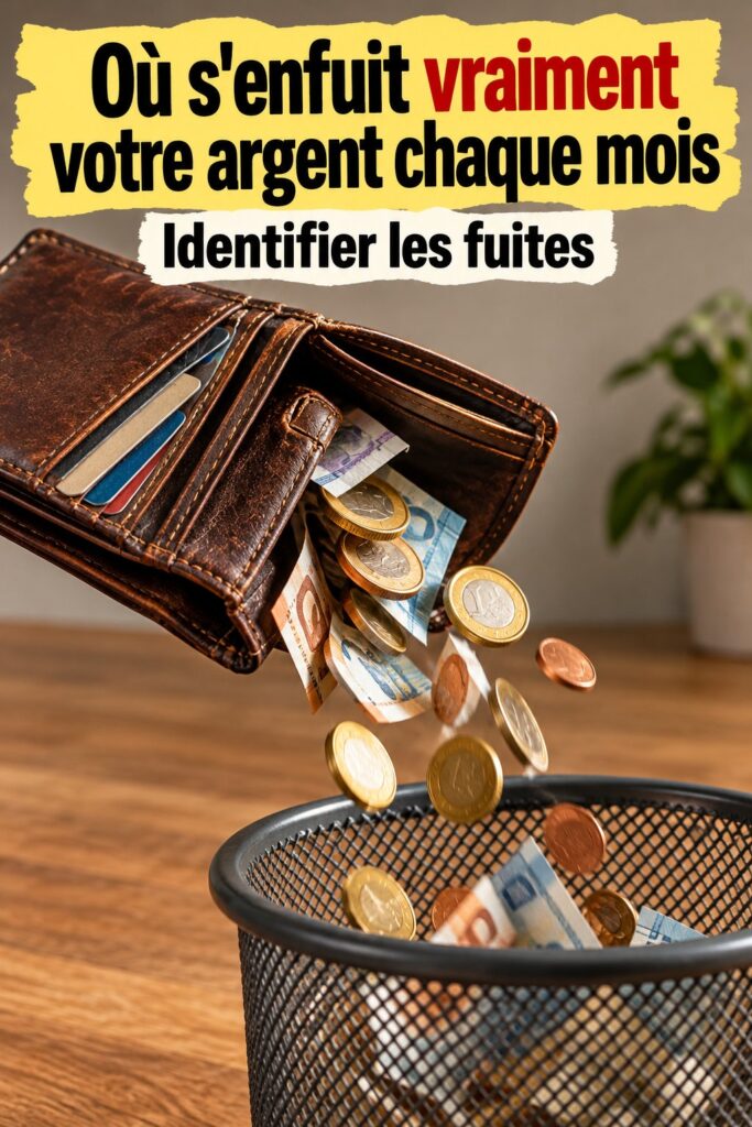 Femme regardant un bilan financier et réfléchissant aux dépenses mensuelles