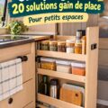 Aménagement intérieur d'un camping-car avec solutions de rangement efficaces